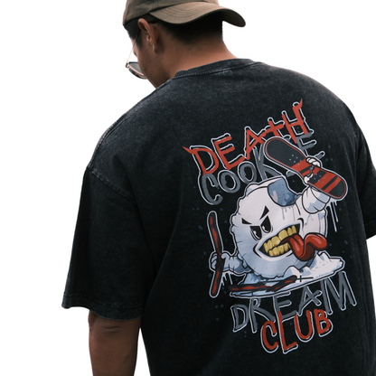 夢行 滑雪水洗T