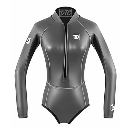 防寒衣【Siren 海妖系列】半身拉鍊滑面(2mm八針車縫版)