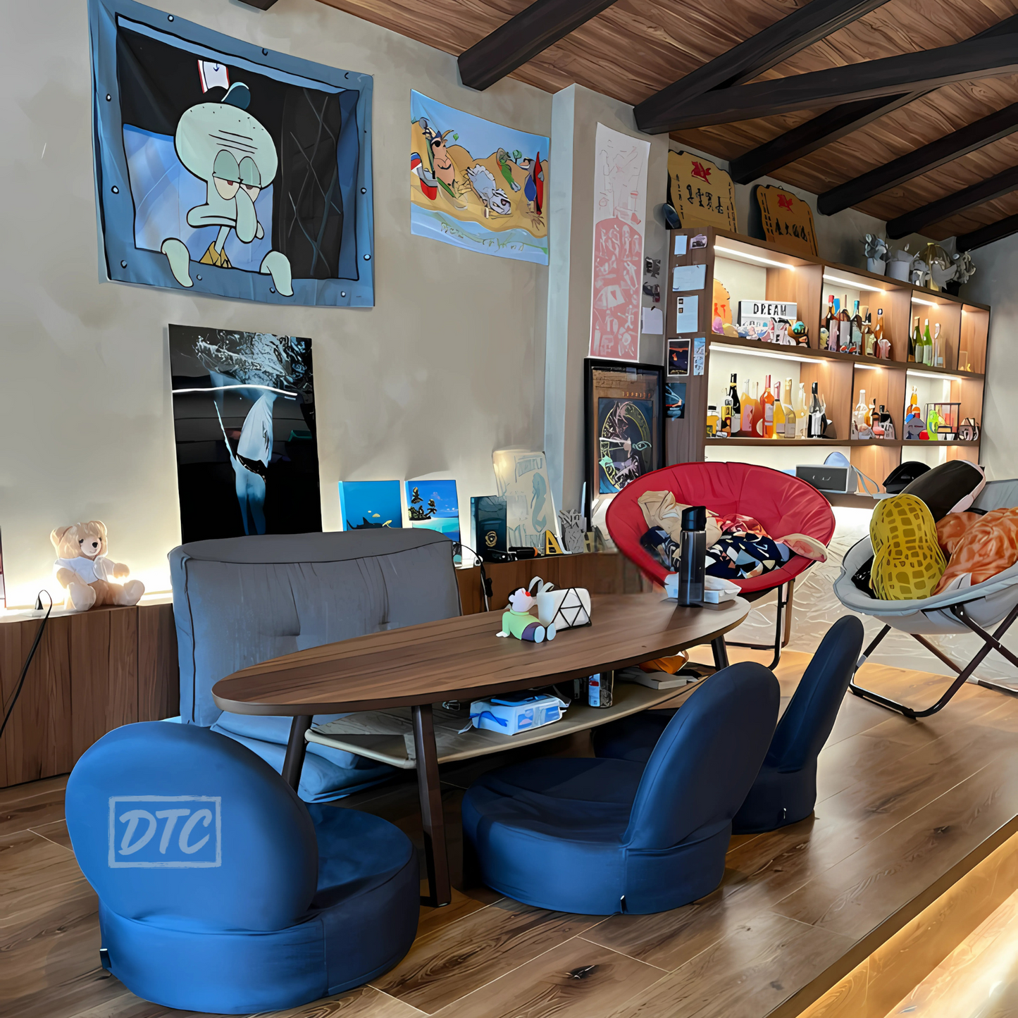 夢行俱樂部｜一樓長桌空間租借｜小型聚會 / 拍攝 / 討論會