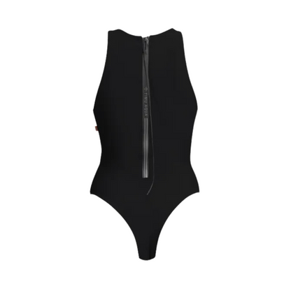 法式個性 削肩連身款