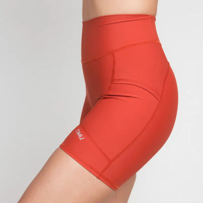 Xtra Life™ 水陸運動 高腰機能四分褲(橘)