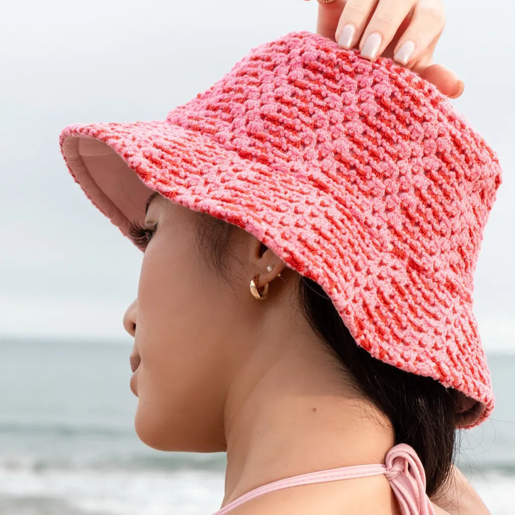 Blush針織系列/Sunbucket 漁夫帽