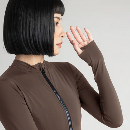 貓女隱形口袋連身防曬衣